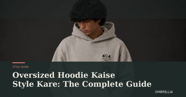 how to style oversized hoodie
